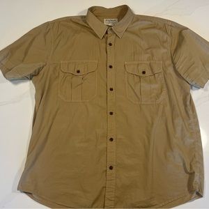 Filson Short Sleeve Washed Feather Cloth Shirt
